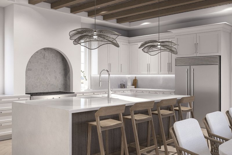 Dream House Plan - Interior - Kitchen for Beach House Plan #455-762 - 5 bed, 4 bath