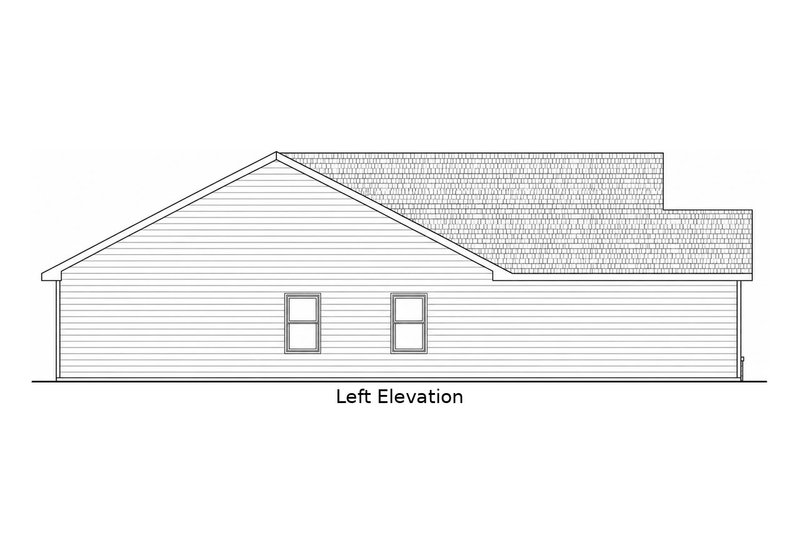 Architectural House Design - Exterior - Other Elevation for Cottage House Plan #20-2648 - 3 bed, 2 bath