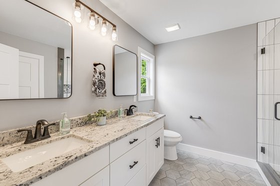 Interior - Master Bathroom for Cottage House Plan #44-246 - 3 bed, 2 bath