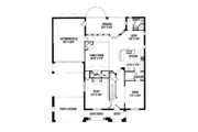 European Style House Plan - 4 Beds 4 Baths 4430 Sq/Ft Plan #141-316 