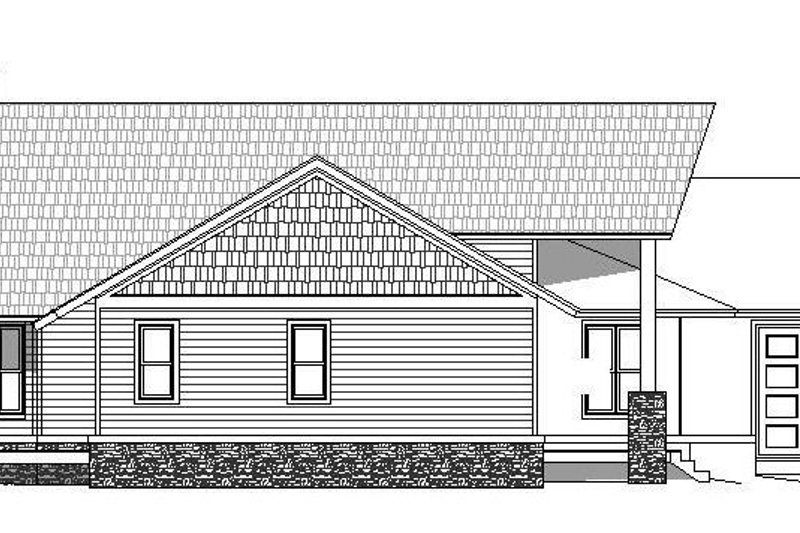 Dream House Plan - Exterior - Other Elevation for Cabin House Plan #932-288 - 3 bed, 2.5 bath