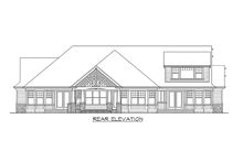 Home Plan - Craftsman Exterior - Other Elevation Plan #132-208