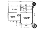 Traditional Style House Plan - 4 Beds 3 Baths 2181 Sq/Ft Plan #312-210 