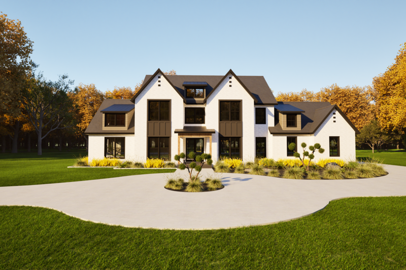 Dream House Plan - Contemporary Exterior - Front Elevation Plan #1116-8