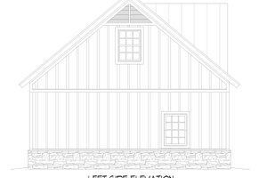 Exterior - Other Elevation for Traditional House Plan #932-617, 0 bath