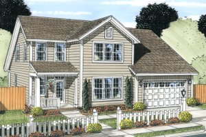 Traditional Exterior - Front Elevation Plan #513-2081