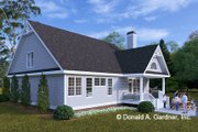 Craftsman Style House Plan - 3 Beds 2.5 Baths 1930 Sq/Ft Plan #929-814 Exterior 