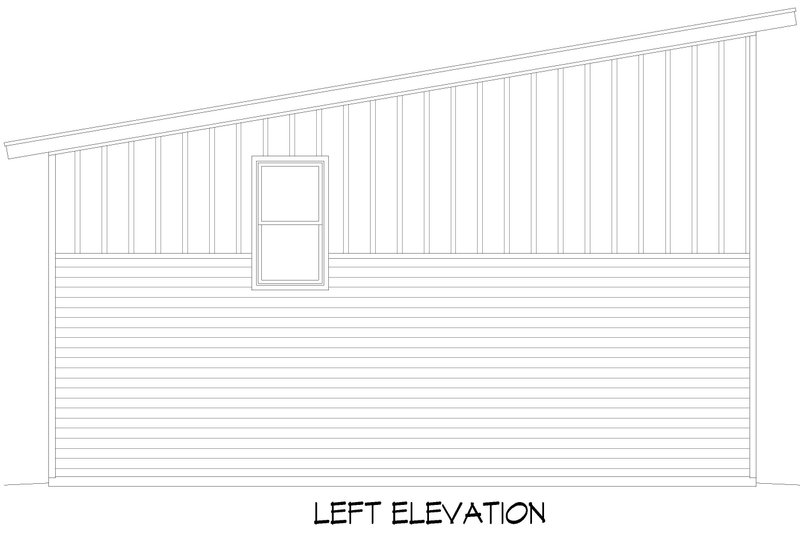 Architectural House Design - Exterior - Other Elevation for Contemporary House Plan #932-1250 - 1 bed, 1 bath