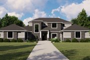 Modern Style House Plan - 4 Beds 2 Baths 3631 Sq/Ft Plan #1064-19 