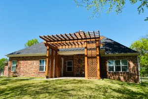 Exterior - Rear Elevation for Traditional House Plan #932-682 - 3 bed, 2.5 bath