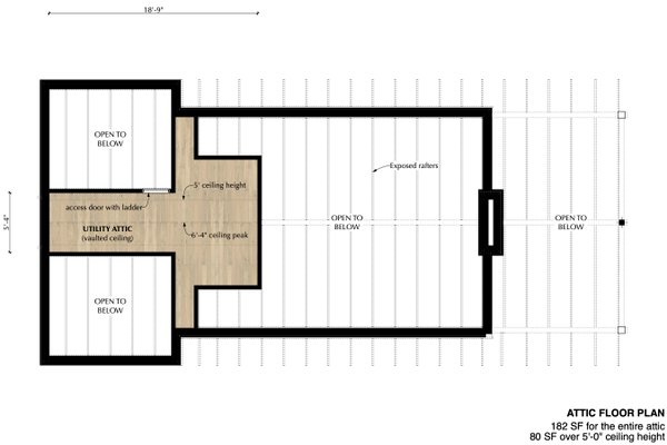 Cottage Floor Plan - Other Floor Plan #933-17