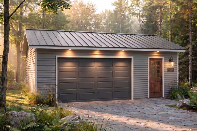 Home Plan - Exterior - Front Elevation 2 for Traditional House Plan #23-2187, 0 bath