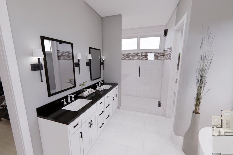 Dream House Plan - Interior - Master Bathroom for Traditional House Plan #51-1224 - 2 bed, 2 bath
