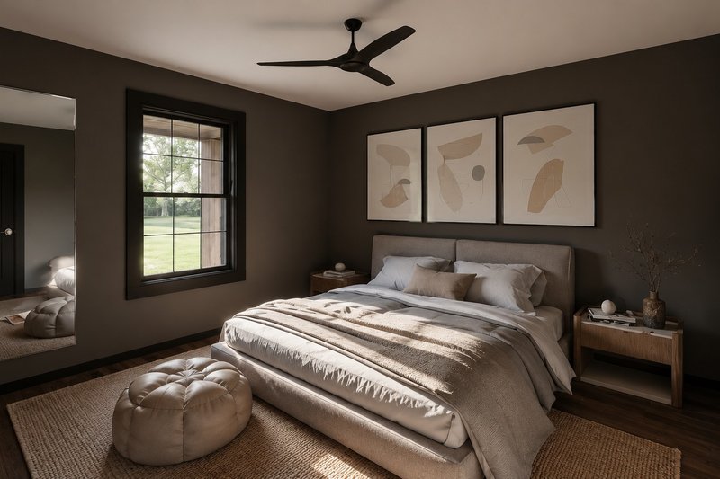 Home Plan - Interior - Bedroom 2 for Country House Plan #1064-469 - 2 bed, 1 bath