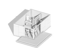 Exterior - Other Elevation for Modern House Plan #497-61 - 1 bed, 1 bath
