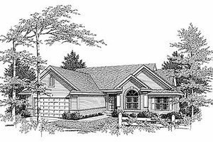 Traditional Exterior - Front Elevation Plan #70-174