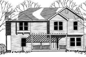 Traditional Exterior - Front Elevation Plan #303-375