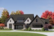 European Style House Plan - 4 Beds 4.5 Baths 3697 Sq/Ft Plan #1096-145 