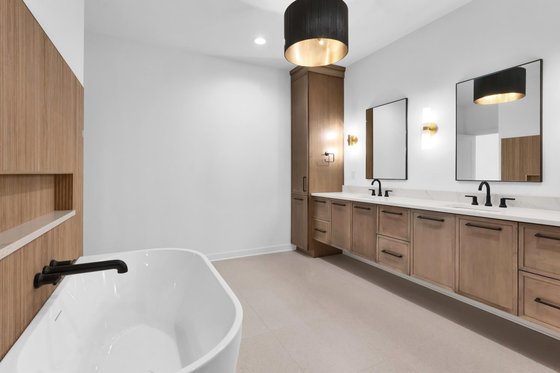Interior - Master Bathroom 2 for Contemporary House Plan #1080-32 - 5 bed, 4.5 bath