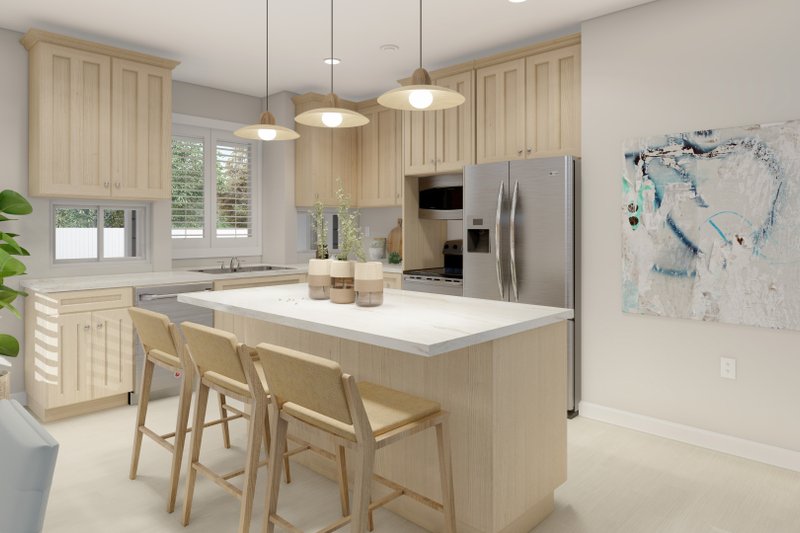 Dream House Plan - Interior - Kitchen for Ranch House Plan #1060-6 - 3 bed, 3 bath