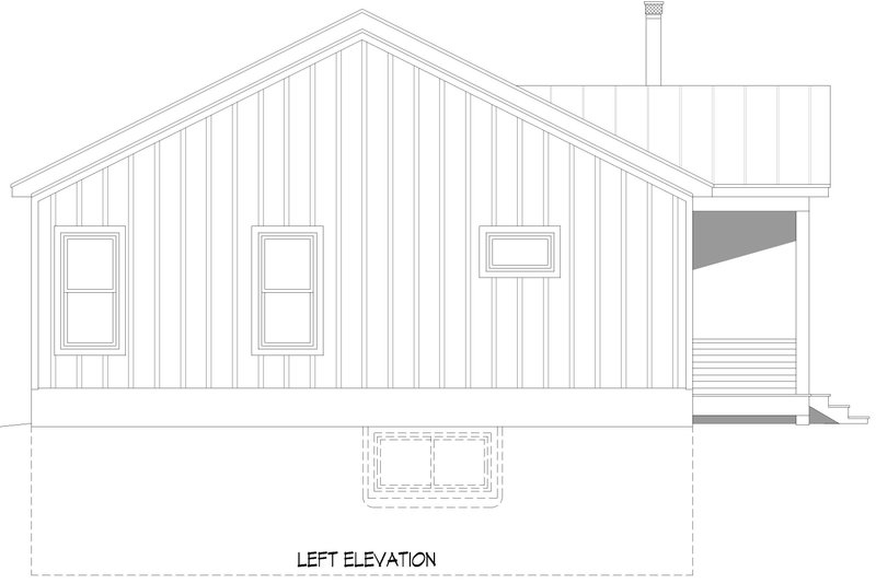Dream House Plan - Exterior - Other Elevation for Country House Plan #932-1270 - 4 bed, 2.5 bath