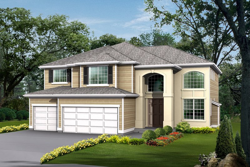 House Plan Design - Traditional Exterior - Front Elevation Plan #132-151