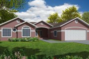 Country Style House Plan - 4 Beds 2 Baths 2078 Sq/Ft Plan #437-24 