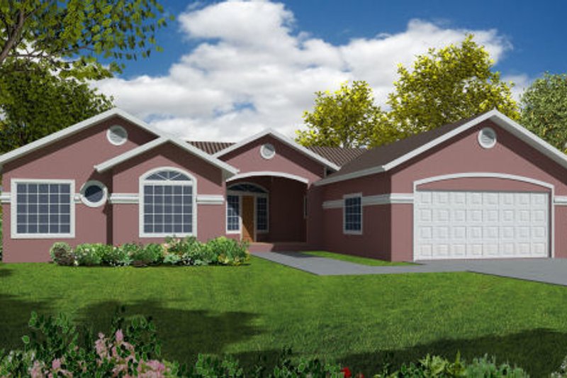 Dream House Plan - Country Exterior - Front Elevation Plan #437-24