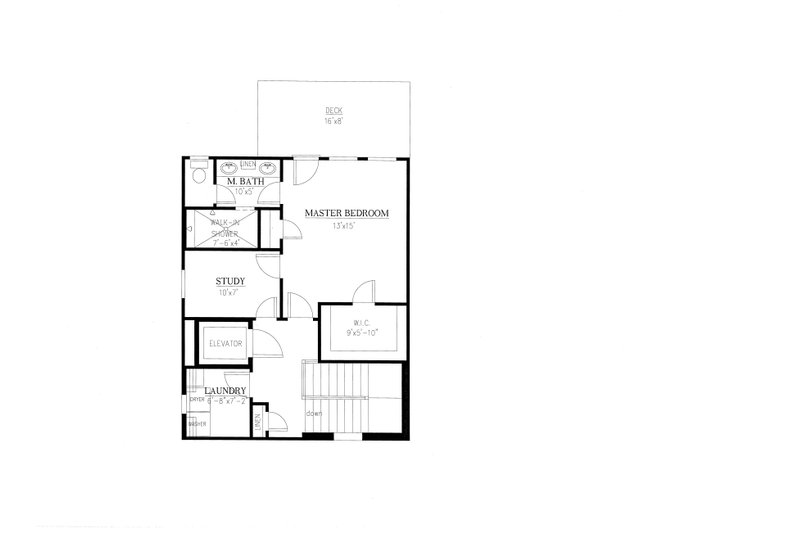 Craftsman Style House Plan - 2 Beds 2.5 Baths 1959 Sq/Ft Plan #437-91 ...