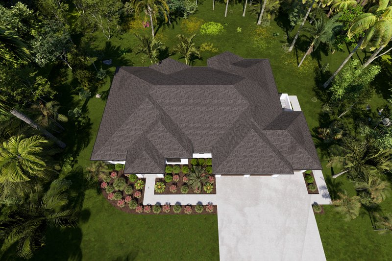 House Plan Design - Exterior - Other Elevation 4 for Contemporary House Plan #1069-42 - 3 bed, 2.5 bath