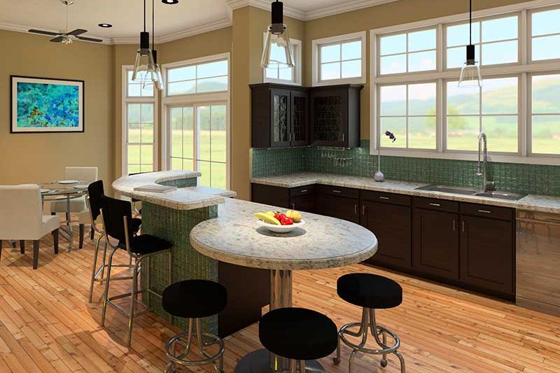 Home Plan - Exterior - Other Elevation 3 for Traditional House Plan #57-613 - 4 bed, 2.5 bath