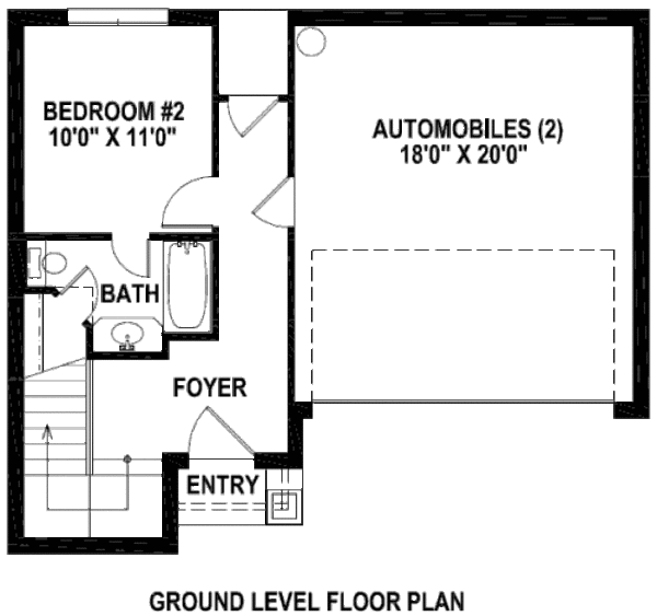 Modern Floor Plan - Main Floor Plan #141-262
