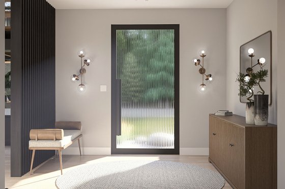 Interior - Entry for Modern House Plan #455-732 - 4 bed, 2.5 bath