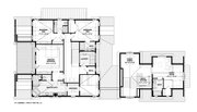 Farmhouse Style House Plan - 3 Beds 4.5 Baths 3995 Sq/Ft Plan #928-365 