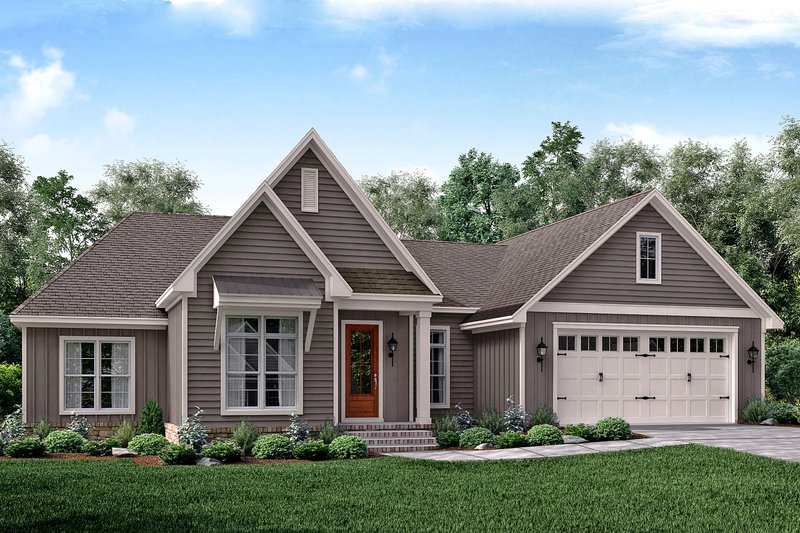 Home Plan - Traditional Exterior - Front Elevation Plan #430-161