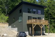 Contemporary Style House Plan - 2 Beds 2 Baths 1359 Sq/Ft Plan #932-339 