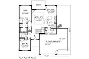 Modern Style House Plan - 2 Beds 2 Baths 1569 Sq/Ft Plan #70-1541 