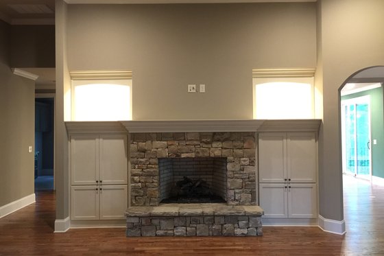 Interior - Family Room 1 for European House Plan #437-63 - 3 bed, 2 bath
