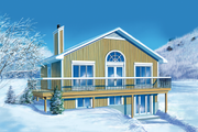 Ranch Style House Plan - 2 Beds 2 Baths 1920 Sq/Ft Plan #25-1070 