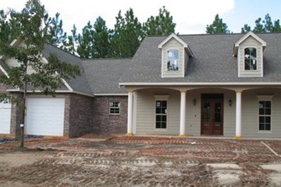 Exterior - Front Elevation 3 for Country House Plan #21-196 - 4 bed, 3 bath