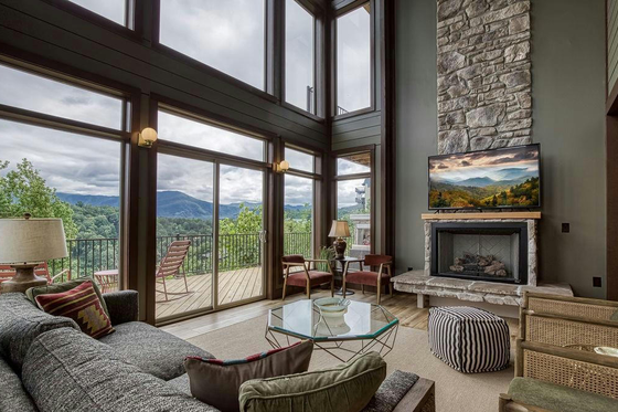 Interior - Family Room 1 for Modern House Plan #123-116 - 3 bed, 2 bath