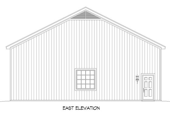 Exterior - Other Elevation for Contemporary House Plan #932-897, 0 bath