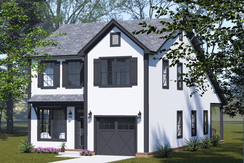 House Blueprint - Exterior - Other Elevation 3 for Cottage House Plan #513-2451 - 4 bed, 2.5 bath