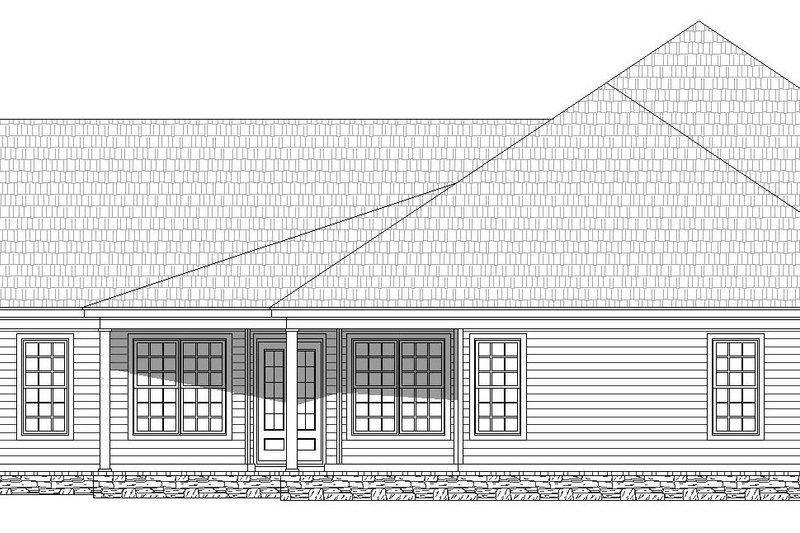 Architectural House Design - Exterior - Other Elevation for Country House Plan #932-320 - 4 bed, 4 bath