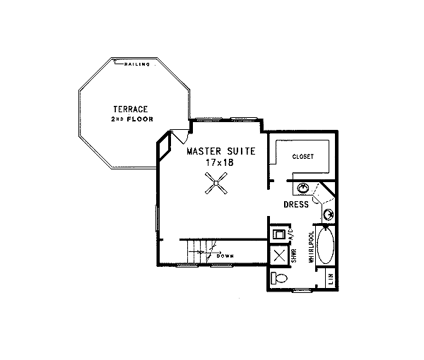 Home Plan - Floor Plan - Upper Floor Plan #14-213
