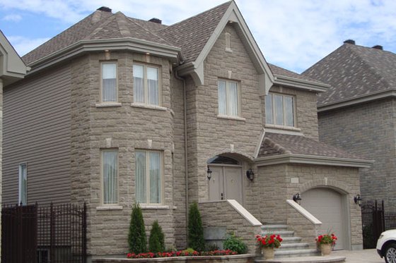 Exterior - Front Elevation for Cottage House Plan #138-386 - 4 bed, 2.5 bath