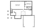Traditional Style House Plan - 2 Beds 2 Baths 1254 Sq/Ft Plan #49-158 