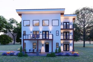 Exterior - Other Elevation for Contemporary House Plan #932-1226 - 3 bed, 3.5 bath