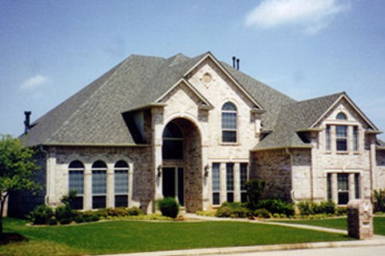 Exterior - Front Elevation for European House Plan #84-291 - 4 bed, 4 bath