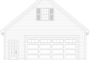 Traditional Style House Plan - 0 Beds 0 Baths 554 Sq/Ft Plan #932-544 